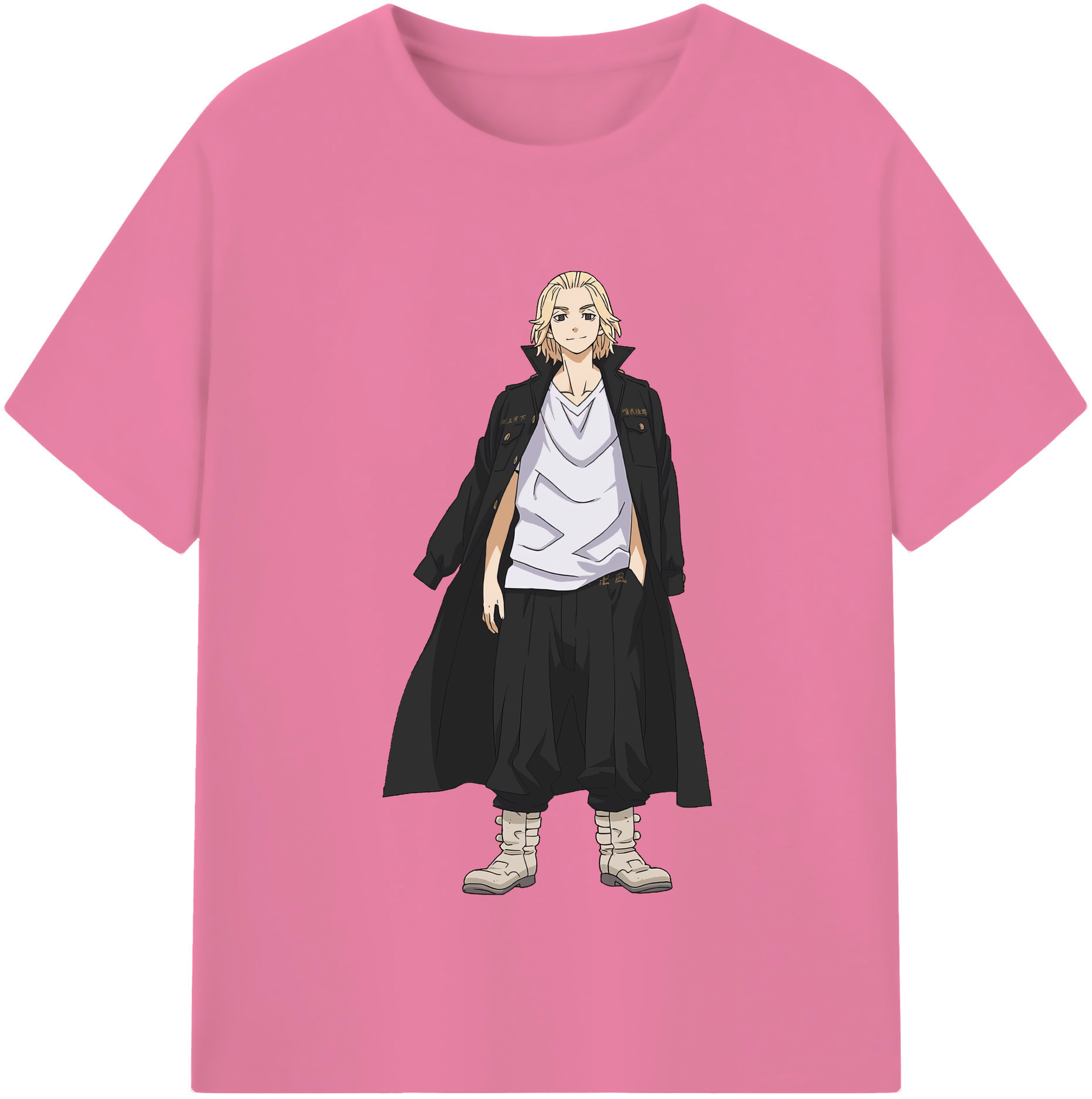 （画像用） 東京リベンジャーズ Tokyo Revengers 綿100％半袖Tシャツ（フロントプリント）